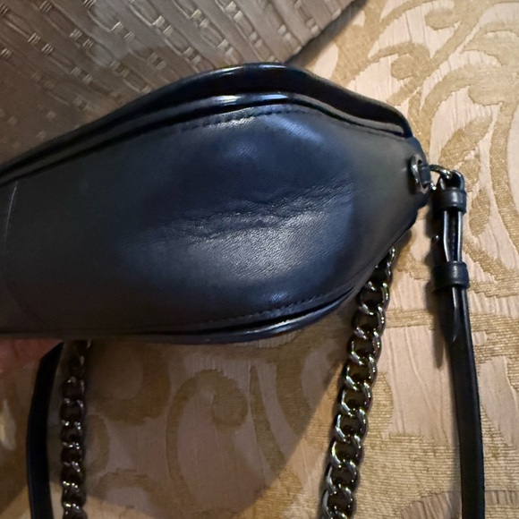 Coach Black Leather Swagger Flap Crossbody Bag - Picture 9 of 16